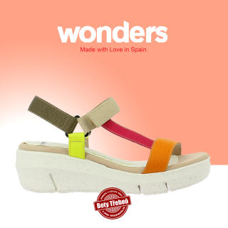 4 WONDERS, dámské sandály D-8253-GR