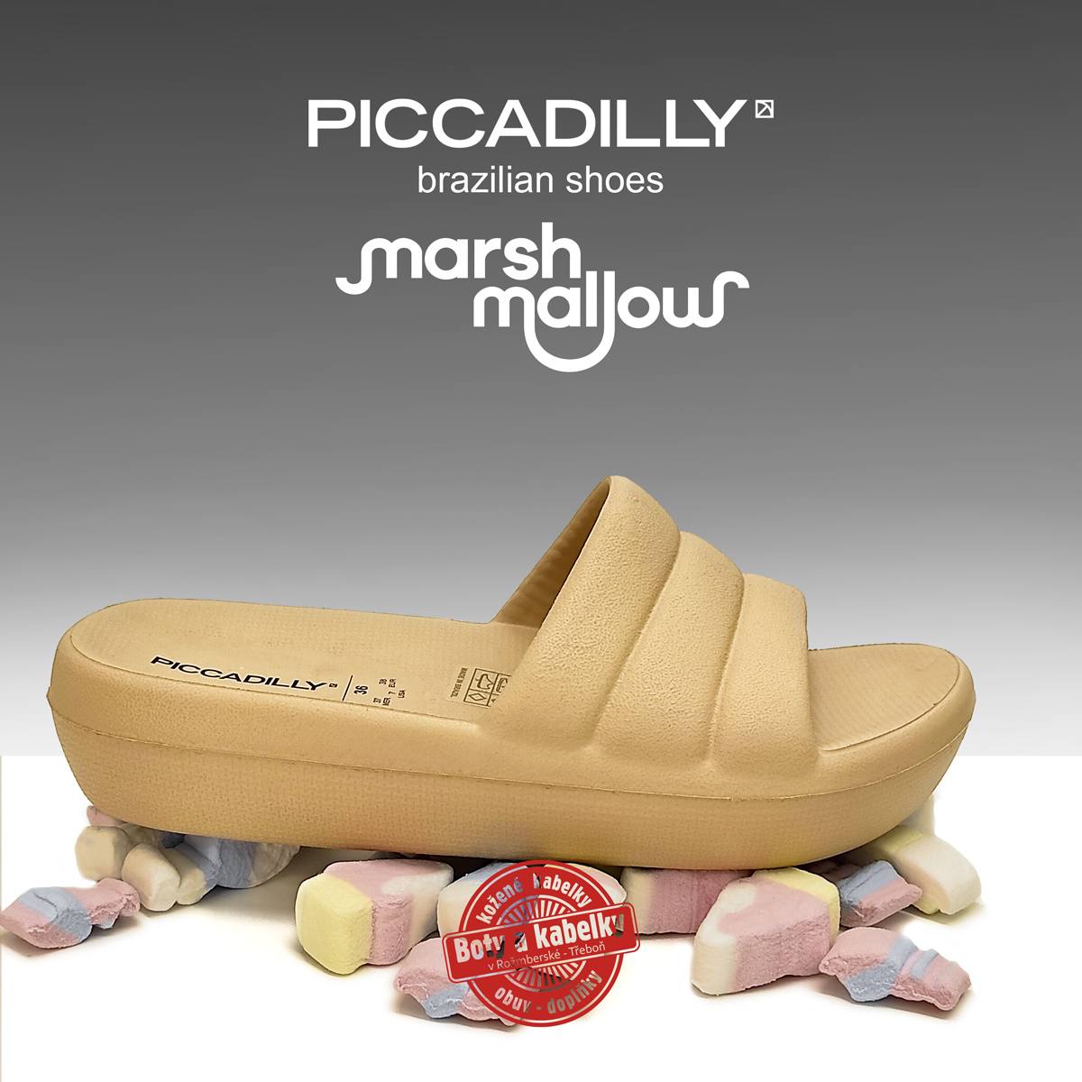 PICCADILLY shoes MARSHMALLOW - béžová