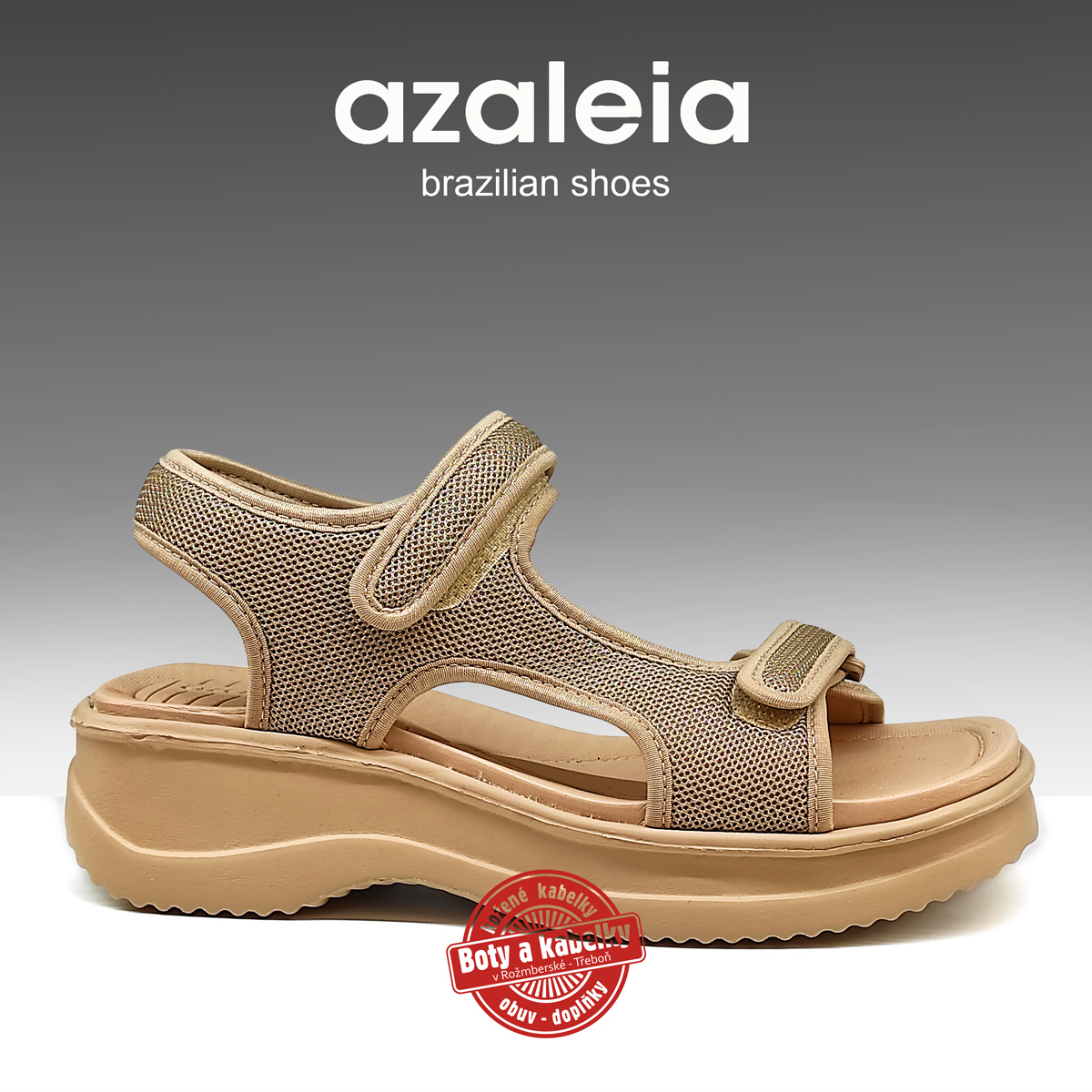 AZALEIA - brazilské dámské sandály 