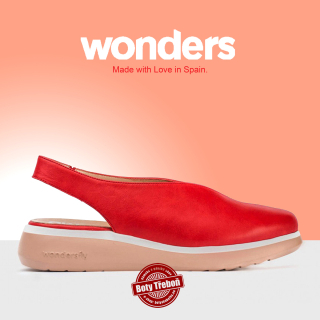 4 Wonders - dámská obuv - červená A 9705