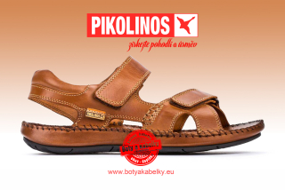 Komfortní pánské sandály, španělské značky Pikolinos.